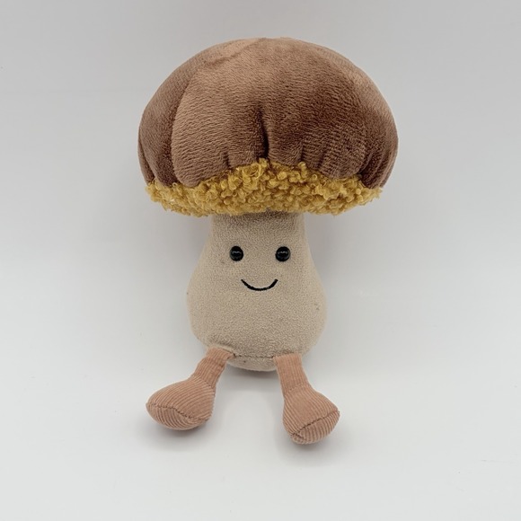 Jellycat Other - Jellycat Small Amuseables Toadstool Mushroom Plush Stuffed Toy - Retired 7"